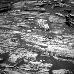 Nasa's Mars rover Curiosity acquired this image using its Left Navigation Camera on Sol 1685, at drive 3098, site number 62