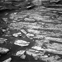 Nasa's Mars rover Curiosity acquired this image using its Left Navigation Camera on Sol 1685, at drive 3116, site number 62