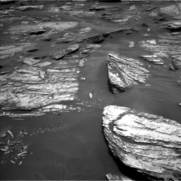 Nasa's Mars rover Curiosity acquired this image using its Left Navigation Camera on Sol 1685, at drive 3140, site number 62