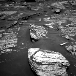 Nasa's Mars rover Curiosity acquired this image using its Left Navigation Camera on Sol 1685, at drive 3146, site number 62
