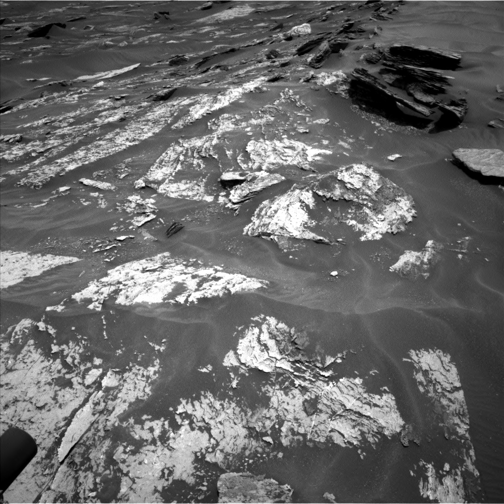 Nasa's Mars rover Curiosity acquired this image using its Left Navigation Camera on Sol 1685, at drive 3146, site number 62