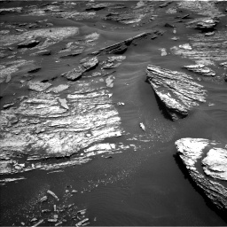 Nasa's Mars rover Curiosity acquired this image using its Left Navigation Camera on Sol 1685, at drive 3152, site number 62
