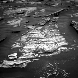 Nasa's Mars rover Curiosity acquired this image using its Left Navigation Camera on Sol 1685, at drive 3158, site number 62