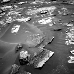Nasa's Mars rover Curiosity acquired this image using its Left Navigation Camera on Sol 1685, at drive 3170, site number 62