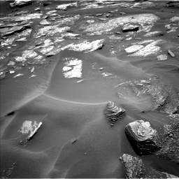 Nasa's Mars rover Curiosity acquired this image using its Left Navigation Camera on Sol 1685, at drive 3182, site number 62