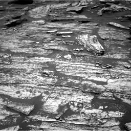 Nasa's Mars rover Curiosity acquired this image using its Right Navigation Camera on Sol 1685, at drive 3104, site number 62