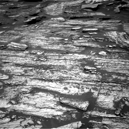 Nasa's Mars rover Curiosity acquired this image using its Right Navigation Camera on Sol 1685, at drive 3110, site number 62