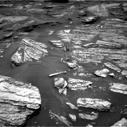 Nasa's Mars rover Curiosity acquired this image using its Right Navigation Camera on Sol 1685, at drive 3128, site number 62