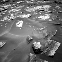 Nasa's Mars rover Curiosity acquired this image using its Right Navigation Camera on Sol 1685, at drive 3188, site number 62