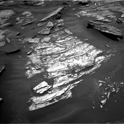 Nasa's Mars rover Curiosity acquired this image using its Left Navigation Camera on Sol 1686, at drive 3200, site number 62