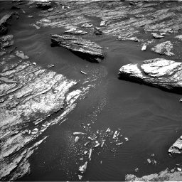 Nasa's Mars rover Curiosity acquired this image using its Left Navigation Camera on Sol 1686, at drive 3206, site number 62