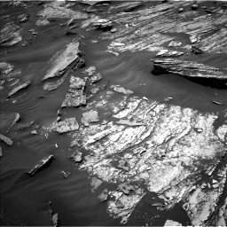 Nasa's Mars rover Curiosity acquired this image using its Left Navigation Camera on Sol 1686, at drive 3218, site number 62