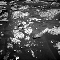Nasa's Mars rover Curiosity acquired this image using its Left Navigation Camera on Sol 1686, at drive 3260, site number 62