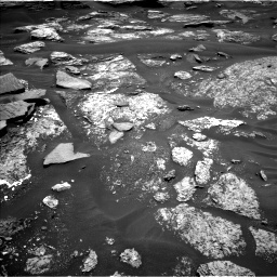 Nasa's Mars rover Curiosity acquired this image using its Left Navigation Camera on Sol 1686, at drive 3284, site number 62