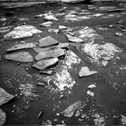 Nasa's Mars rover Curiosity acquired this image using its Left Navigation Camera on Sol 1686, at drive 3290, site number 62