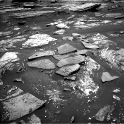 Nasa's Mars rover Curiosity acquired this image using its Left Navigation Camera on Sol 1686, at drive 3296, site number 62