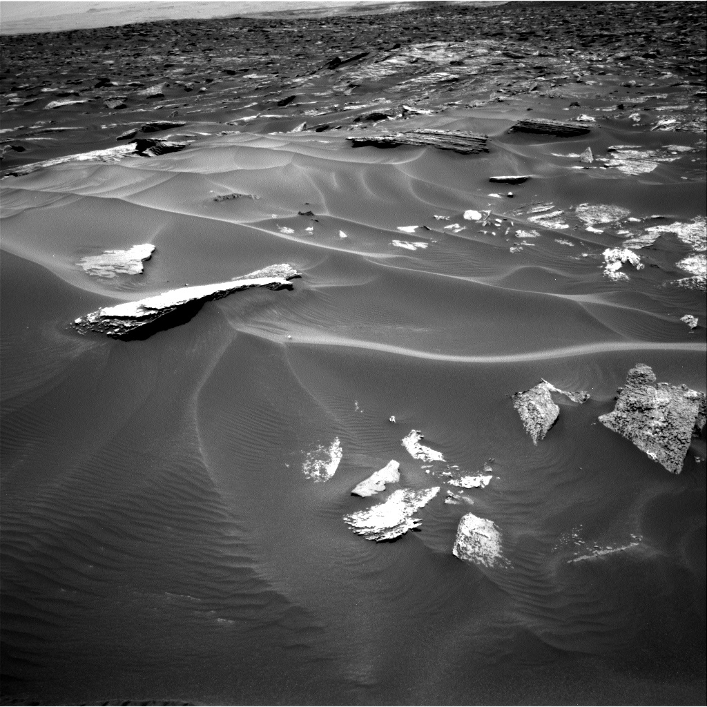 Nasa's Mars rover Curiosity acquired this image using its Right Navigation Camera on Sol 1686, at drive 3350, site number 62