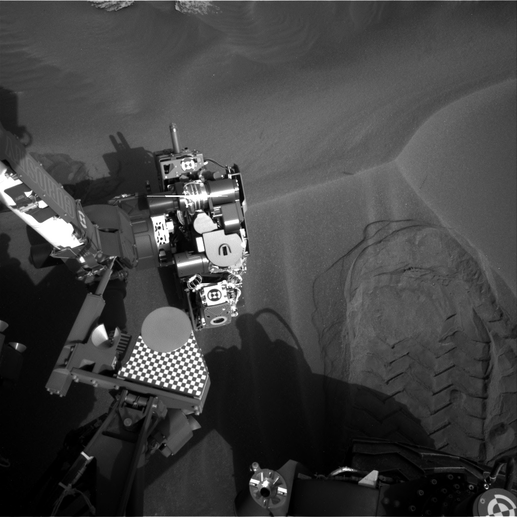Nasa's Mars rover Curiosity acquired this image using its Right Navigation Camera on Sol 1688, at drive 3350, site number 62