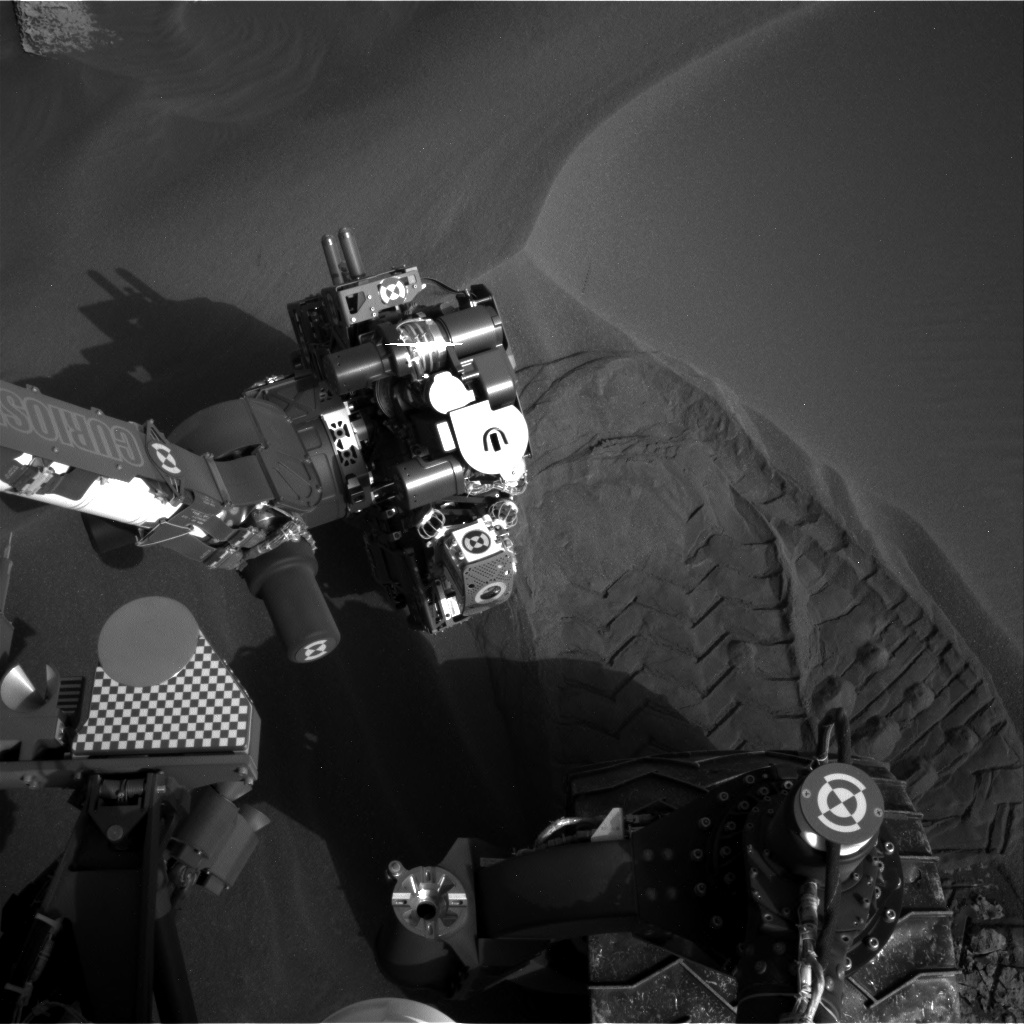 Nasa's Mars rover Curiosity acquired this image using its Right Navigation Camera on Sol 1688, at drive 3350, site number 62