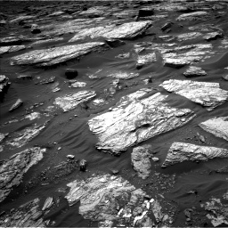 Nasa's Mars rover Curiosity acquired this image using its Left Navigation Camera on Sol 1689, at drive 3404, site number 62
