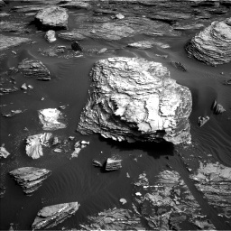 Nasa's Mars rover Curiosity acquired this image using its Left Navigation Camera on Sol 1689, at drive 3428, site number 62