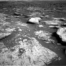 Nasa's Mars rover Curiosity acquired this image using its Left Navigation Camera on Sol 1689, at drive 3464, site number 62