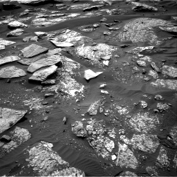 Nasa's Mars rover Curiosity acquired this image using its Right Navigation Camera on Sol 1689, at drive 3368, site number 62