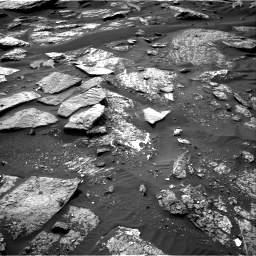 Nasa's Mars rover Curiosity acquired this image using its Right Navigation Camera on Sol 1689, at drive 3380, site number 62