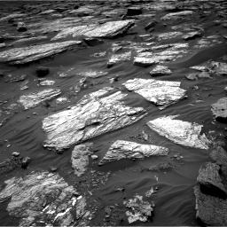 Nasa's Mars rover Curiosity acquired this image using its Right Navigation Camera on Sol 1689, at drive 3398, site number 62