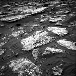 Nasa's Mars rover Curiosity acquired this image using its Right Navigation Camera on Sol 1689, at drive 3404, site number 62