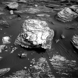 Nasa's Mars rover Curiosity acquired this image using its Right Navigation Camera on Sol 1689, at drive 3428, site number 62