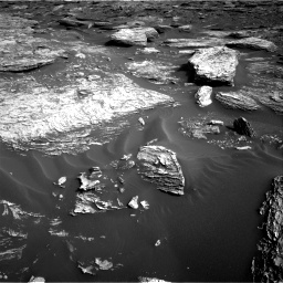 Nasa's Mars rover Curiosity acquired this image using its Right Navigation Camera on Sol 1689, at drive 3446, site number 62
