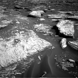 Nasa's Mars rover Curiosity acquired this image using its Right Navigation Camera on Sol 1689, at drive 3458, site number 62