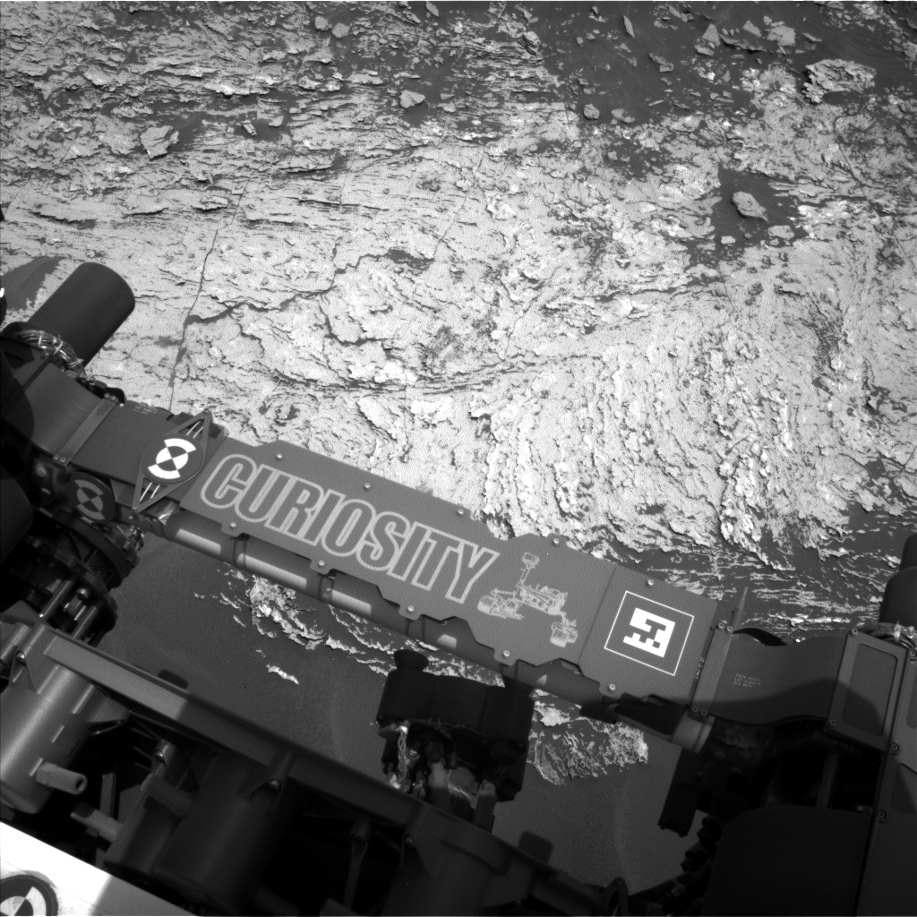 Nasa's Mars rover Curiosity acquired this image using its Left Navigation Camera on Sol 1690, at drive 0, site number 63