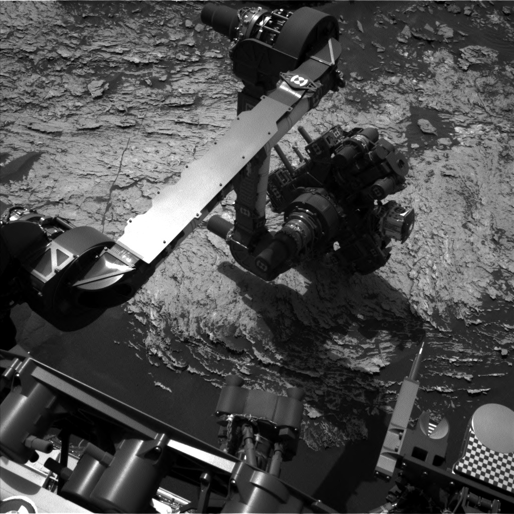 Nasa's Mars rover Curiosity acquired this image using its Left Navigation Camera on Sol 1691, at drive 0, site number 63