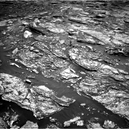 Nasa's Mars rover Curiosity acquired this image using its Left Navigation Camera on Sol 1691, at drive 60, site number 63