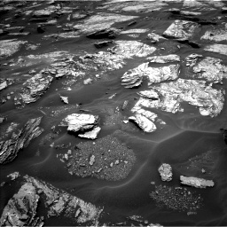 Nasa's Mars rover Curiosity acquired this image using its Left Navigation Camera on Sol 1691, at drive 78, site number 63
