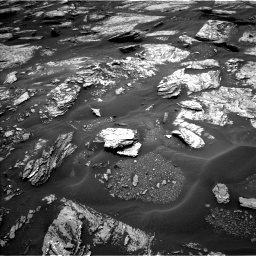 Nasa's Mars rover Curiosity acquired this image using its Left Navigation Camera on Sol 1691, at drive 84, site number 63