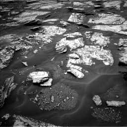Nasa's Mars rover Curiosity acquired this image using its Left Navigation Camera on Sol 1691, at drive 90, site number 63