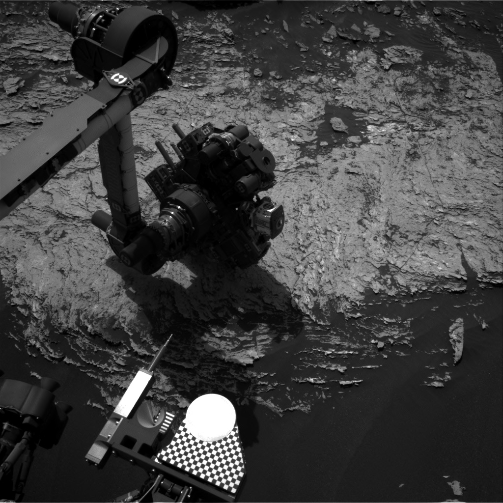 Nasa's Mars rover Curiosity acquired this image using its Right Navigation Camera on Sol 1691, at drive 0, site number 63
