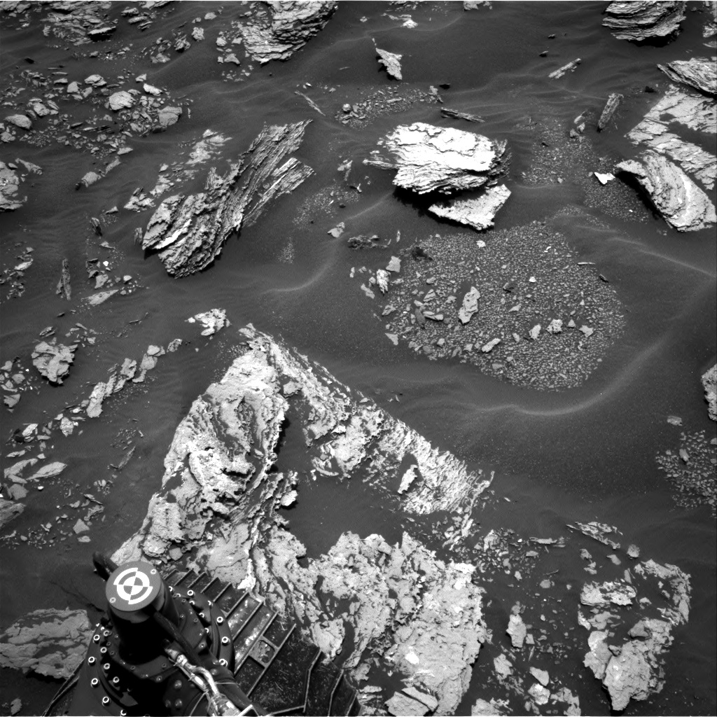 Nasa's Mars rover Curiosity acquired this image using its Right Navigation Camera on Sol 1691, at drive 100, site number 63