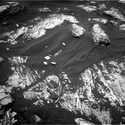 Nasa's Mars rover Curiosity acquired this image using its Left Navigation Camera on Sol 1693, at drive 172, site number 63