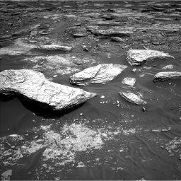 Nasa's Mars rover Curiosity acquired this image using its Left Navigation Camera on Sol 1693, at drive 256, site number 63