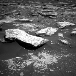 Nasa's Mars rover Curiosity acquired this image using its Left Navigation Camera on Sol 1693, at drive 262, site number 63
