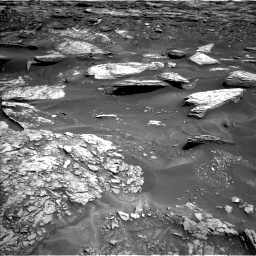 Nasa's Mars rover Curiosity acquired this image using its Left Navigation Camera on Sol 1693, at drive 280, site number 63