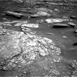 Nasa's Mars rover Curiosity acquired this image using its Left Navigation Camera on Sol 1693, at drive 286, site number 63