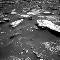 Nasa's Mars rover Curiosity acquired this image using its Left Navigation Camera on Sol 1693, at drive 316, site number 63