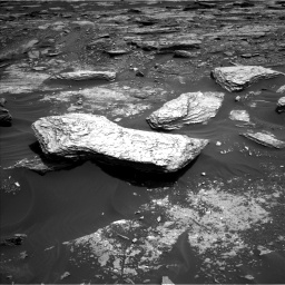 Nasa's Mars rover Curiosity acquired this image using its Left Navigation Camera on Sol 1693, at drive 328, site number 63