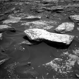 Nasa's Mars rover Curiosity acquired this image using its Left Navigation Camera on Sol 1693, at drive 334, site number 63