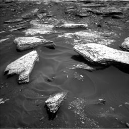 Nasa's Mars rover Curiosity acquired this image using its Left Navigation Camera on Sol 1693, at drive 340, site number 63